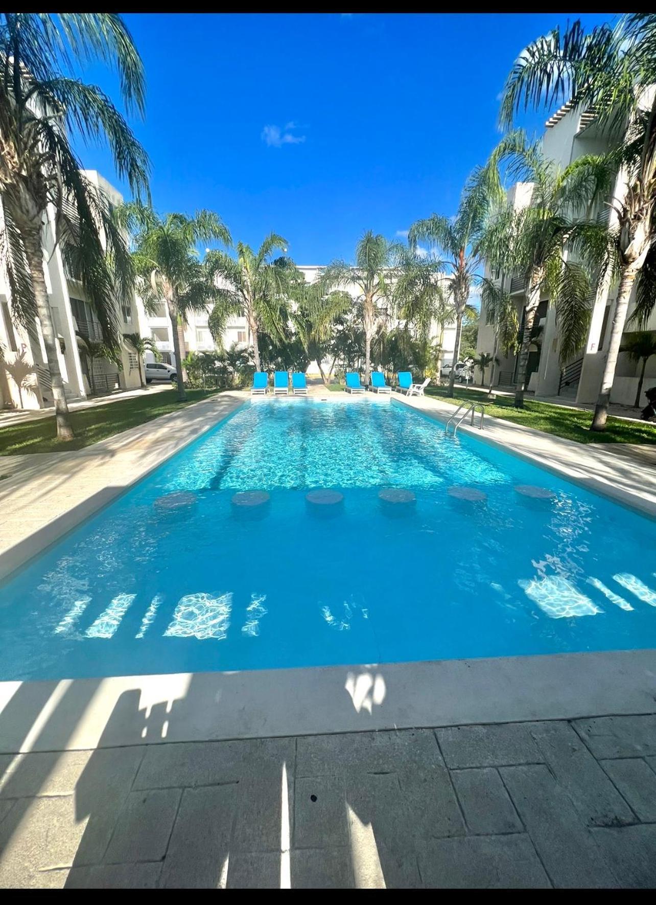 Departamento Blue Vacacional Appartement Playa del Carmen Buitenkant foto